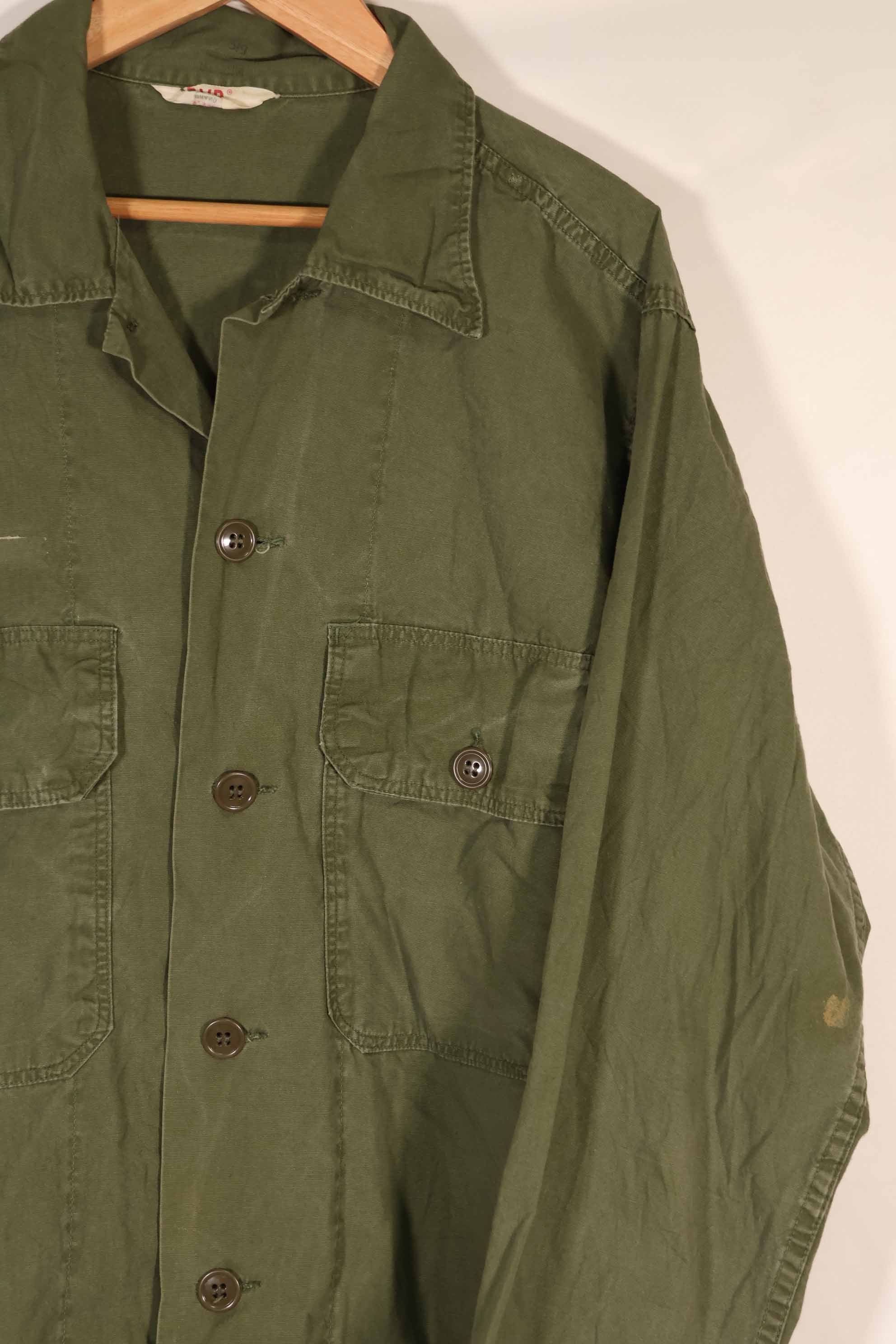 Real 1960s Poplin OG-107 Utility Shirt A