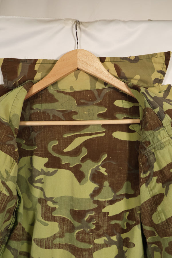 Estimated 1966 US Army Advisor 9th Infantry Division ERDL Leaf Camouflage, locally made, used.