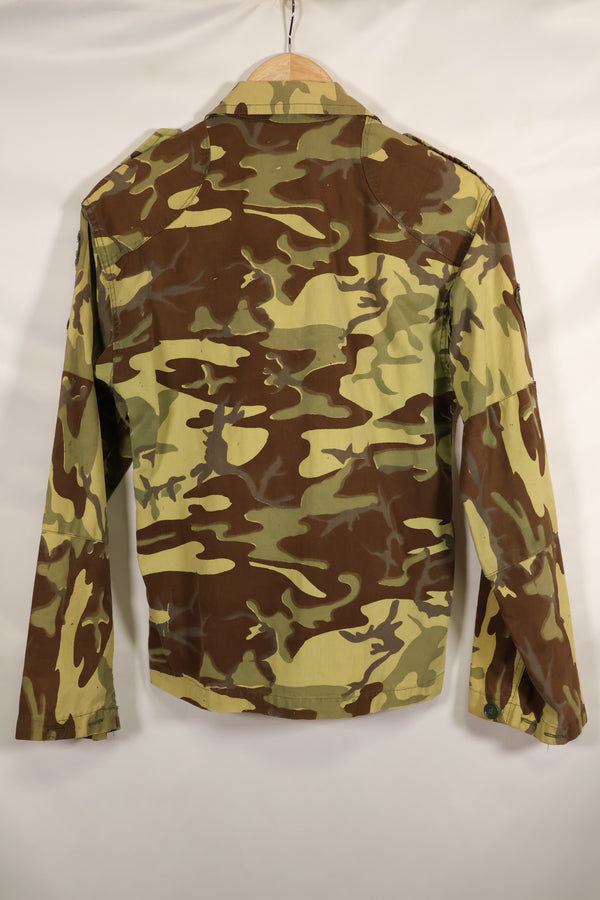 Estimated 1966 US Army Advisor 9th Infantry Division ERDL Leaf Camouflage, locally made, used.