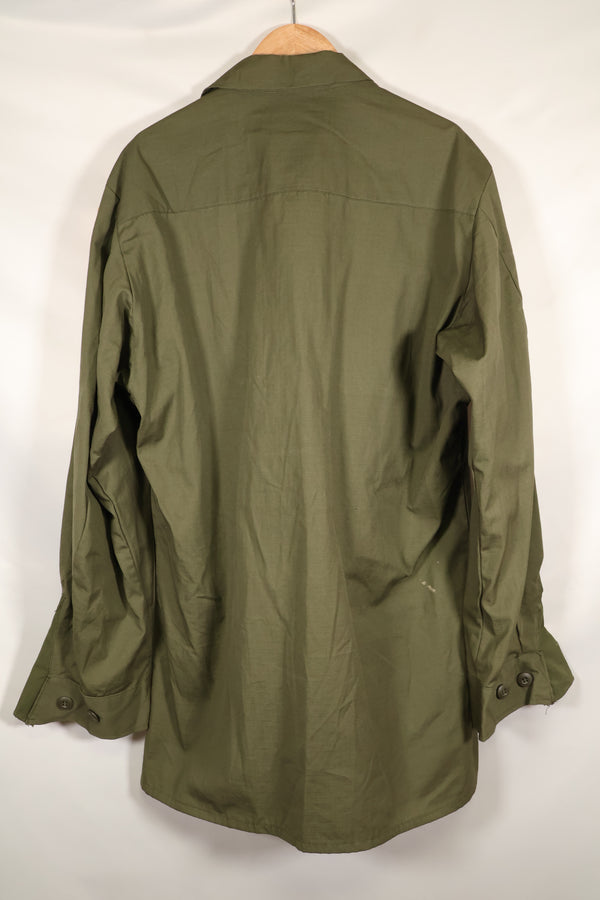 1968 Contract, Deadstock, 4th Model Jungle Fatigue Jacket, Slightly Soiled　