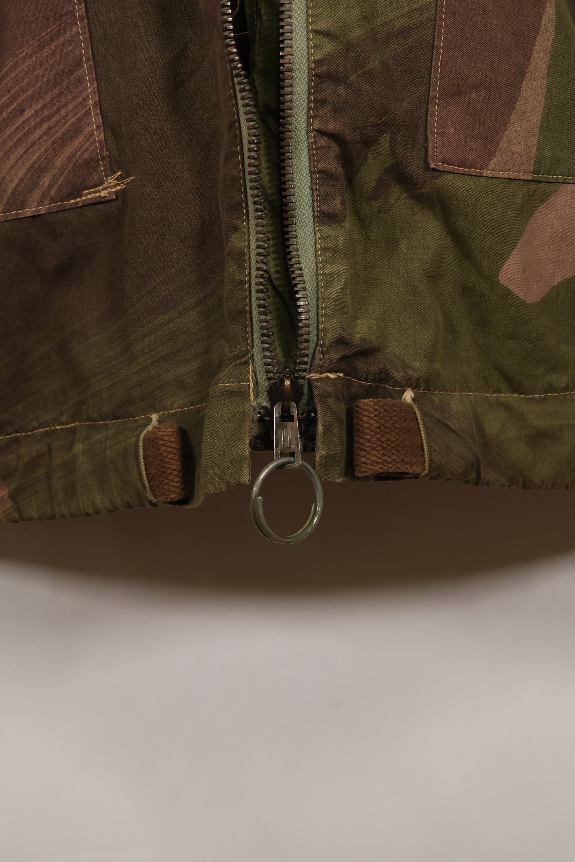 1943 British Army SAS WINDPROOF Smock Zipper Modified Indochina War Used