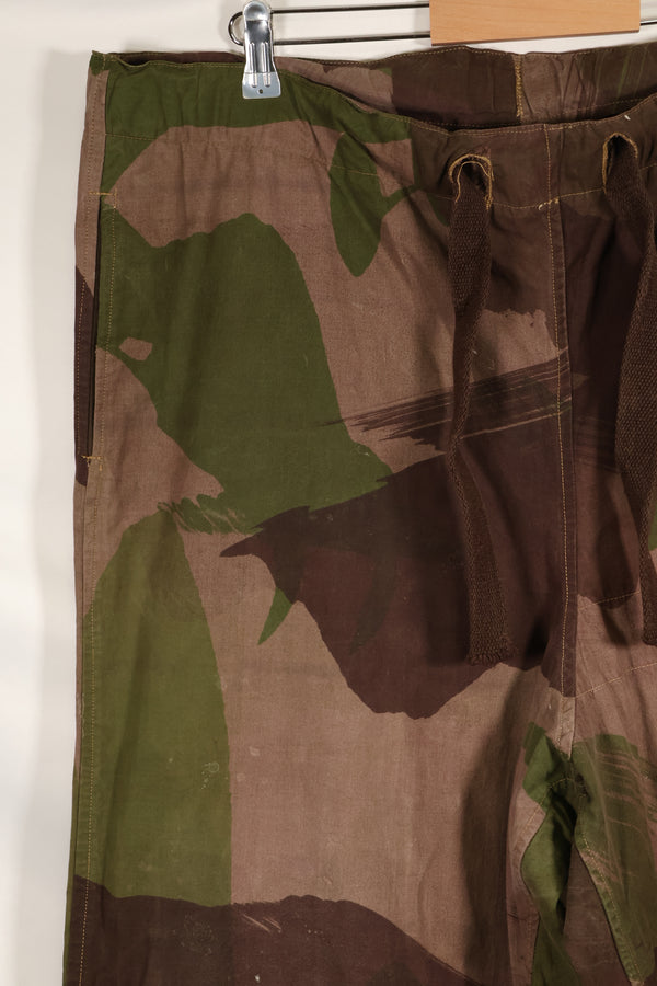 Real British Army SAS Trousers WINDPROOF Camouflage Pants Size No.5 Used