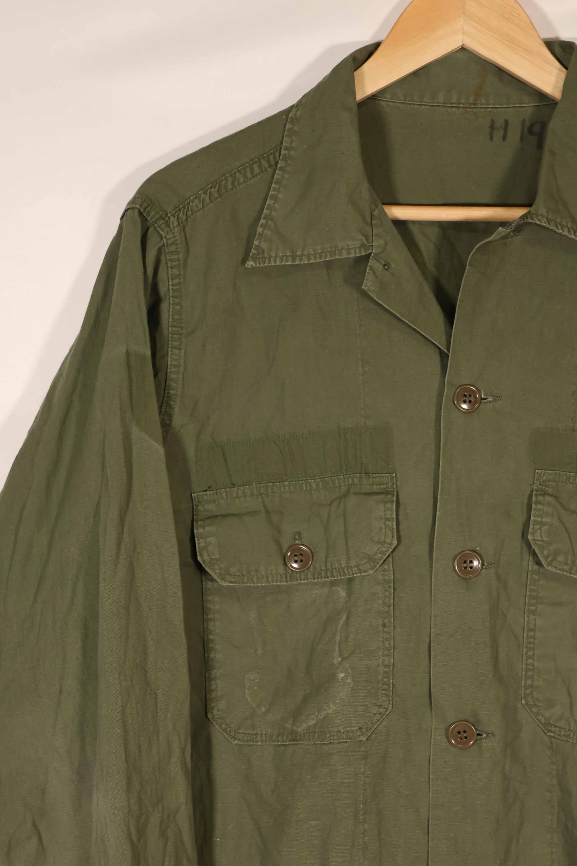 Real 1960s Poplin OG-107 Utility Shirt H