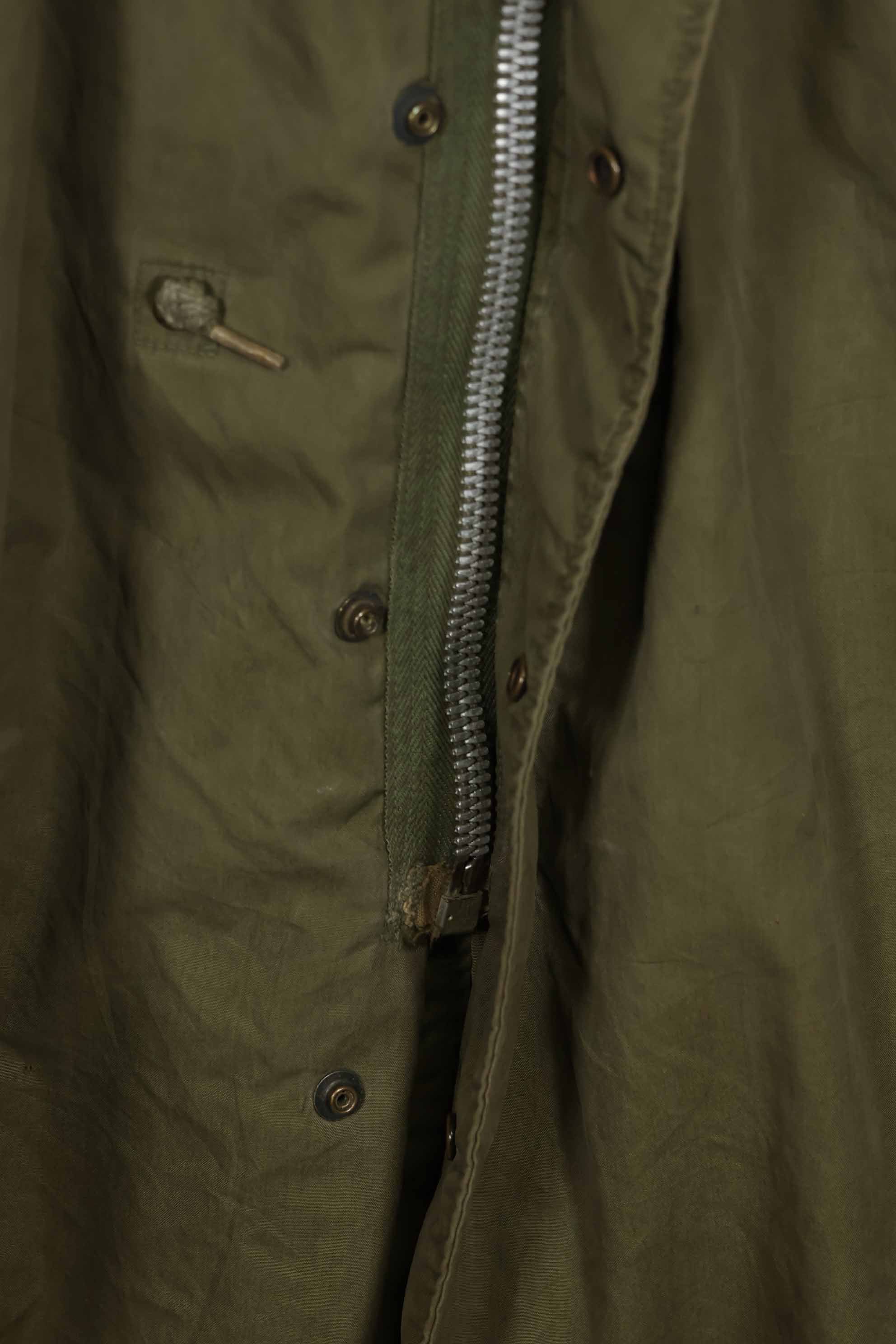 1950's U.S. Army M51 Field Parka Shell & Liner Set Used