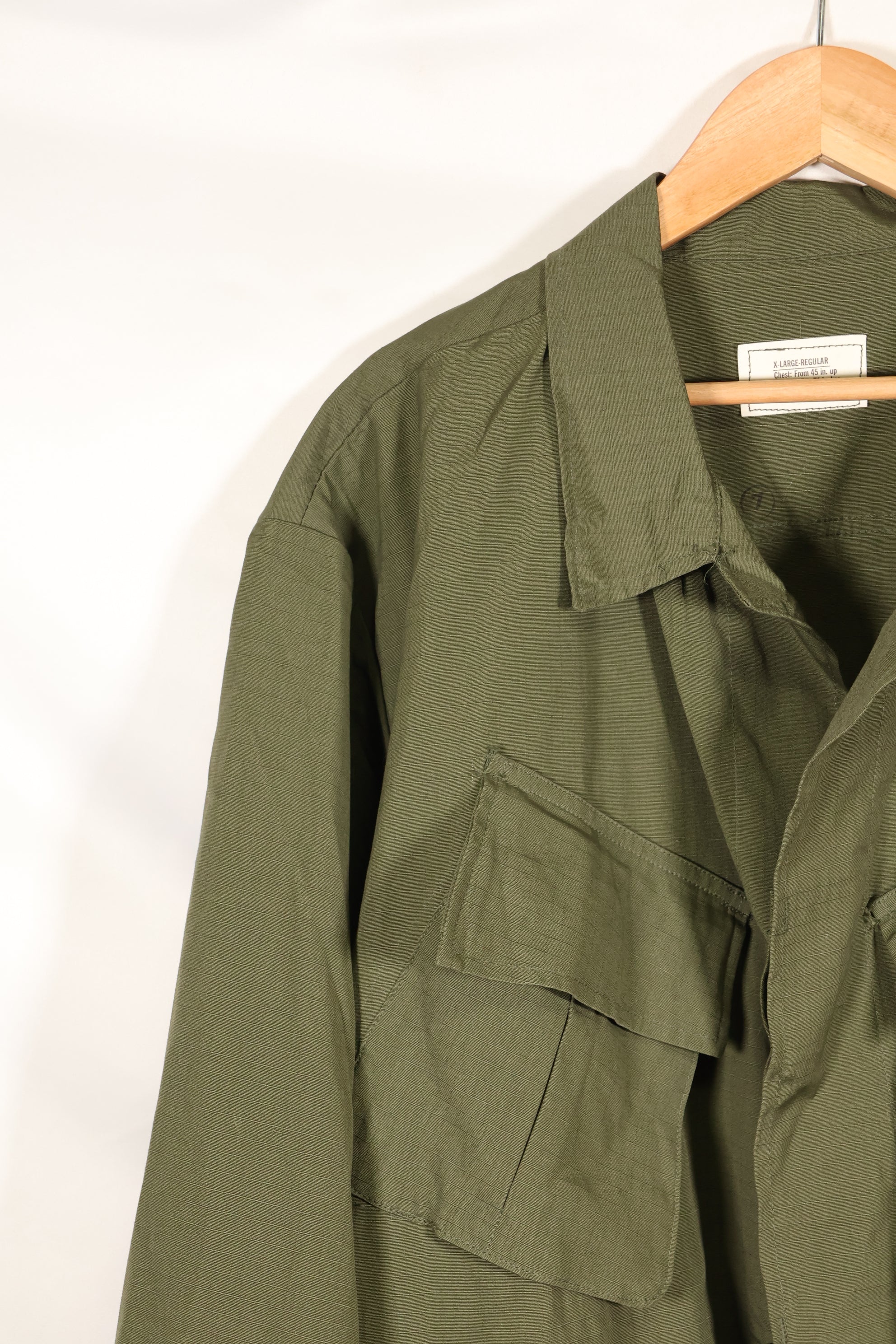 1970 Contract X-L-R Deadstock 4th Model Jungle Fatigue Jacket, Largest Size