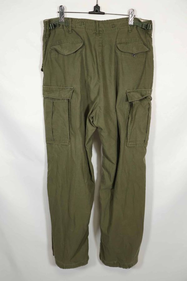 1974 U.S. Army M65 Cotton Field Pants M-R Used