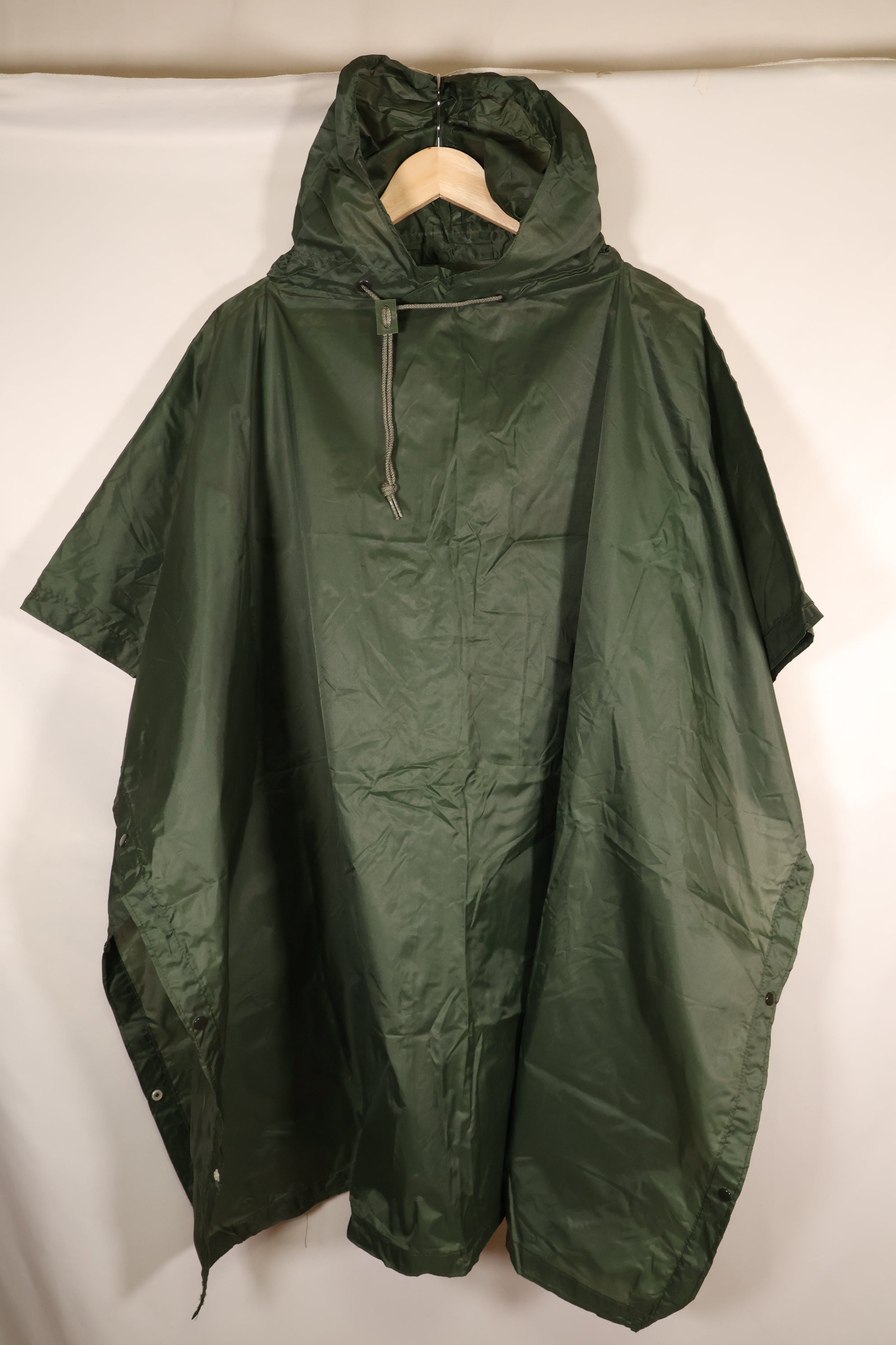 1967 Contract, Manufactured by Okinawa CISO, INDIGENOUS Rain Poncho, DAJ Contract Number, Rare Item Made in Japan
