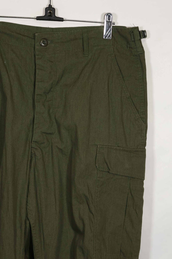 1966-1967 Deadstock 3rd Model Jungle Fatigue Pants L-R B