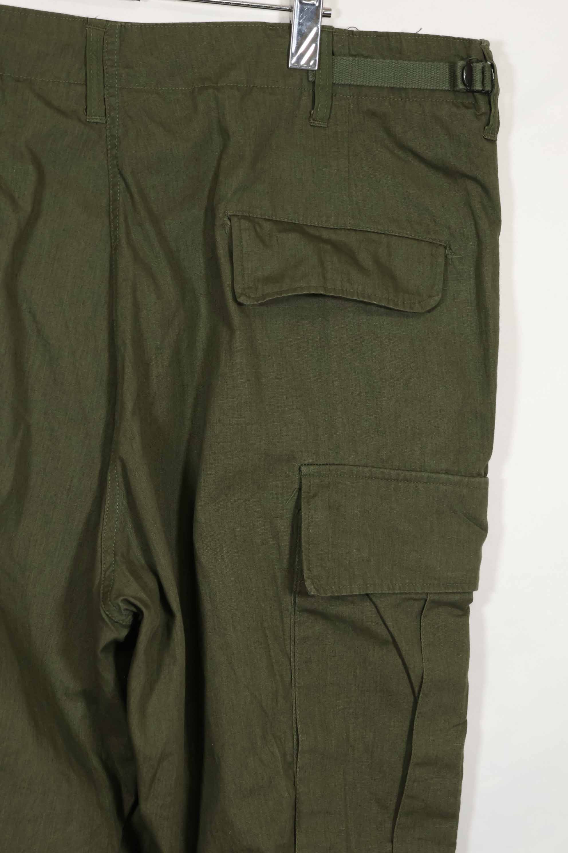 1966-1967 Deadstock 3rd Model Jungle Fatigue Pants L-R B