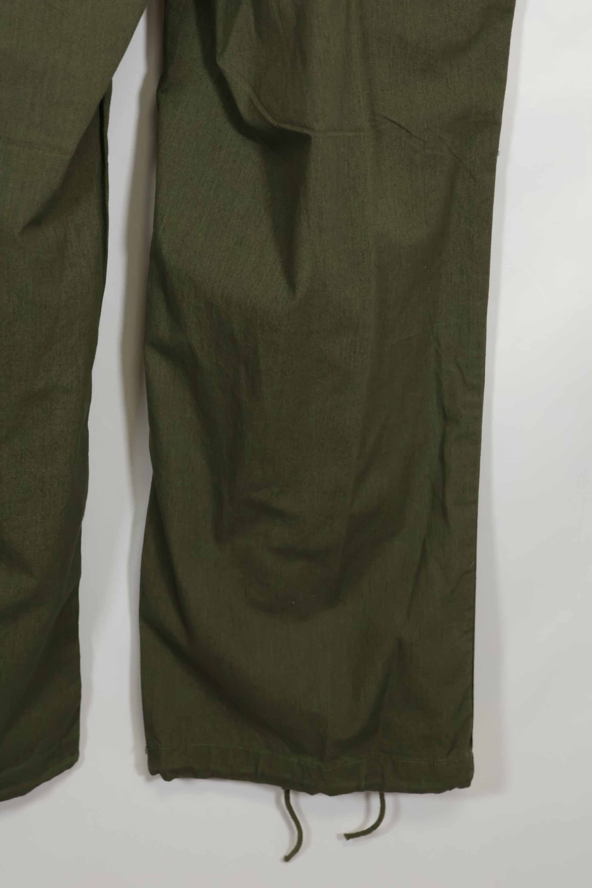 1966-1967 Deadstock 3rd Model Jungle Fatigue Pants L-R B