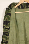 Actual Late War Pattern US Size Tiger Stripe Shirt Dark Color Almost Unused