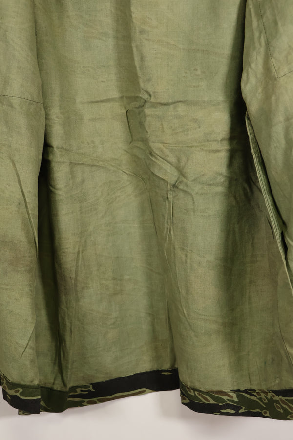 Actual Late War Pattern US Size Tiger Stripe Shirt Dark Color Almost Unused