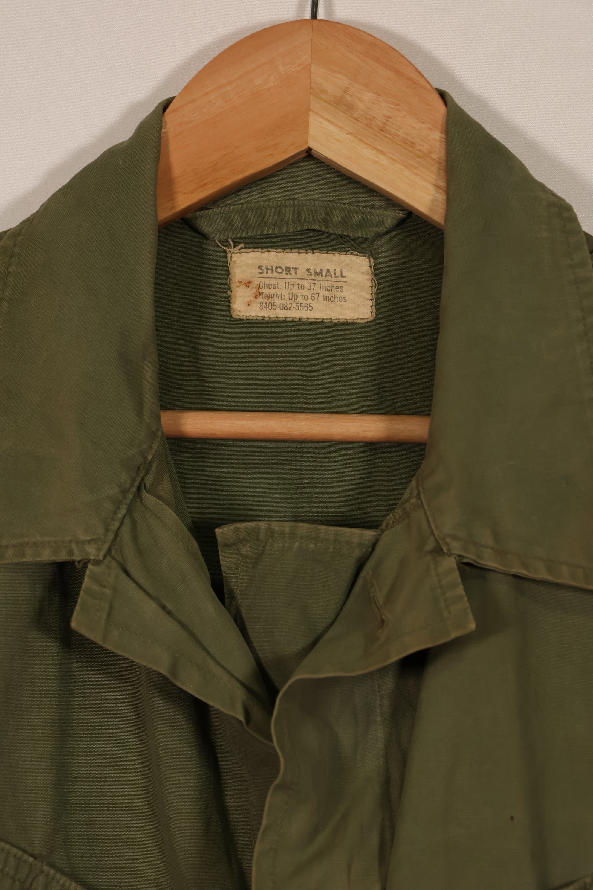 Real 1963 1st Model Jungle Fatigue Jacket S-S Used