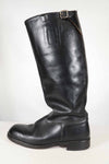 1960's West German Police Riding Boots, Scuffed, Used.