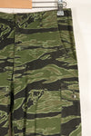 Real Late War Pattern US Size Tiger Stripe Shirt Dark Color Used