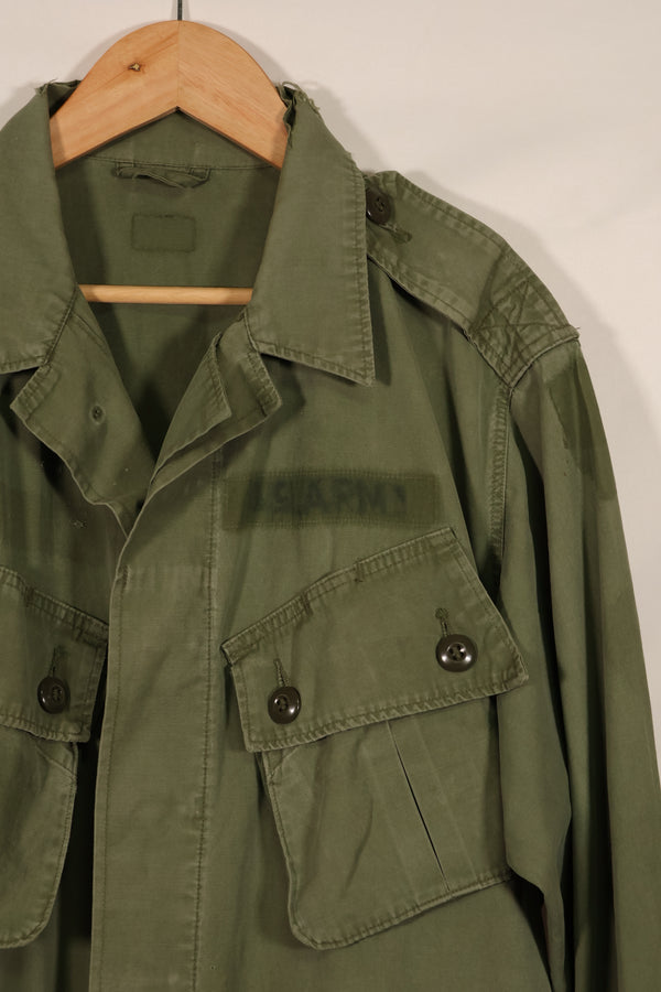 Real 1963-64 1st Model Jungle Fatigue Jacket with patch, used.