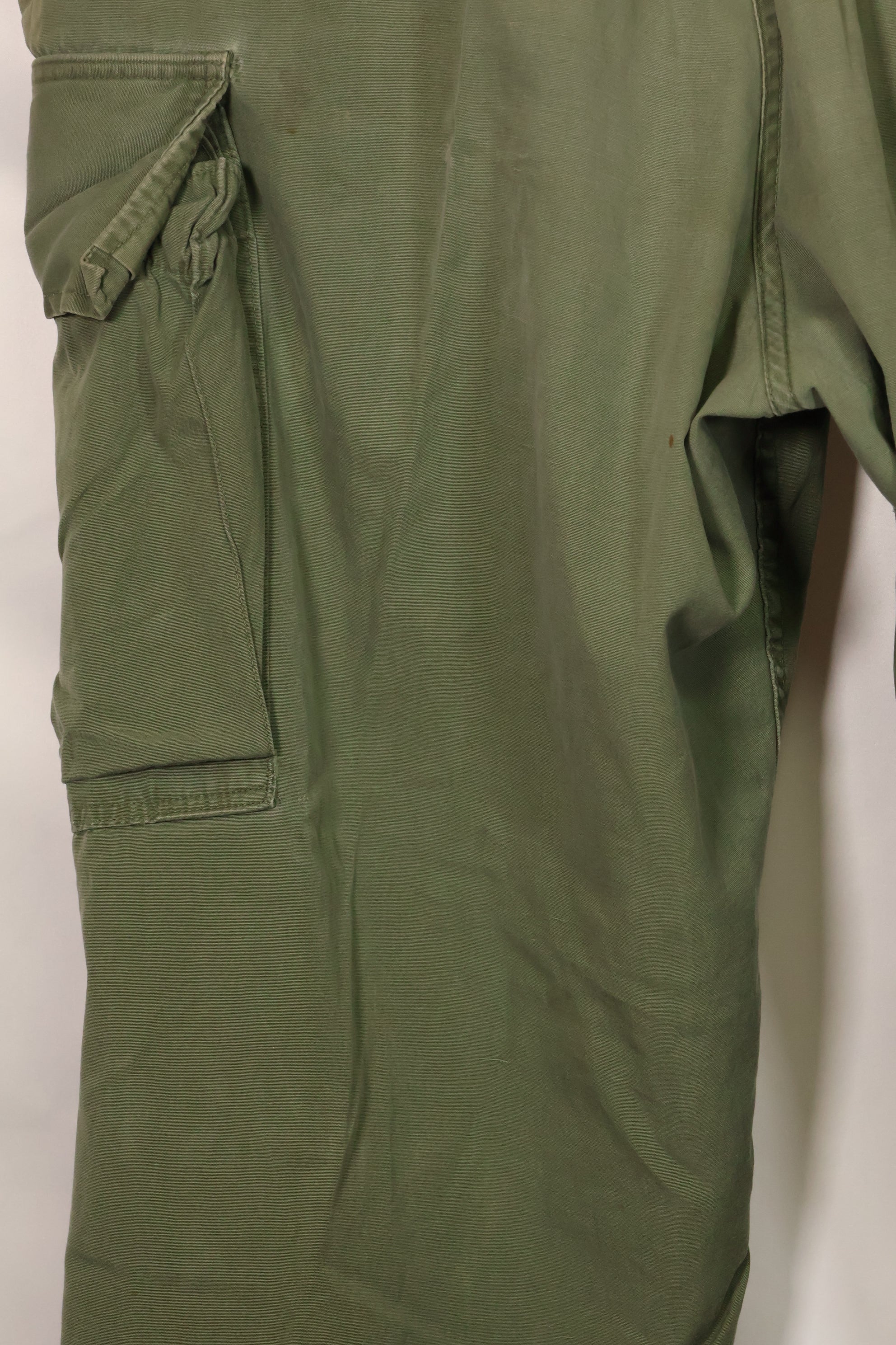 1967 Contract 3rd Model Non Ripstop Jungle Fatigue Pants L-S Used
