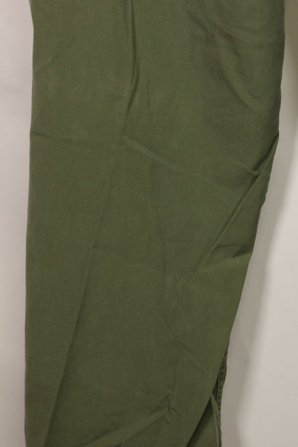 1967 Contract 3rd Model Non Ripstop Jungle Fatigue Pants L-S Used