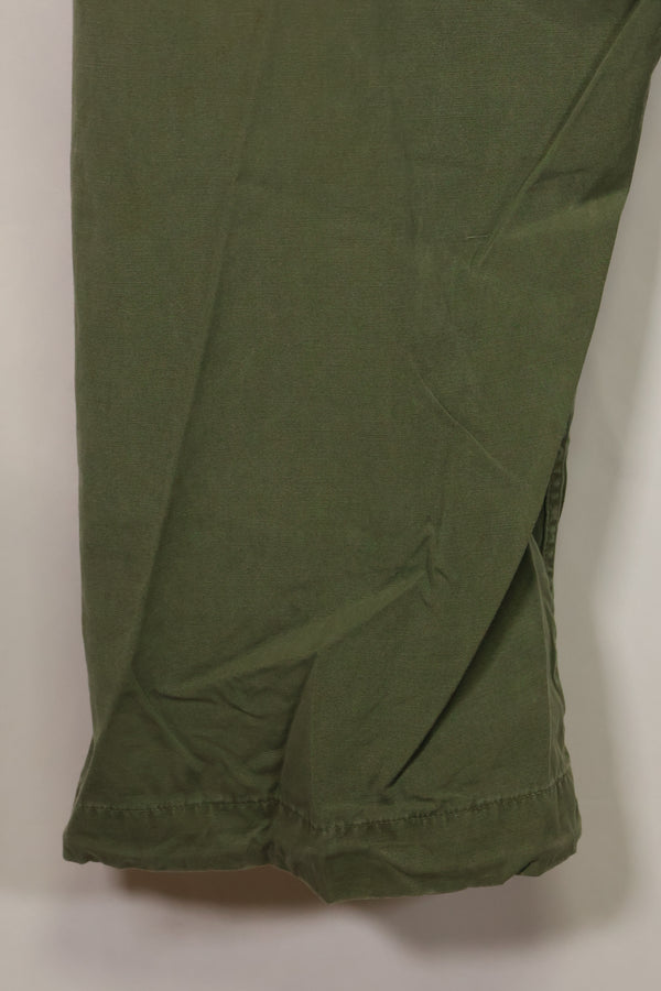 1967 Contract 3rd Model Non Ripstop Jungle Fatigue Pants L-S Used