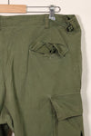 1967 Contract 3rd Model Non Ripstop Jungle Fatigue Pants L-S Used