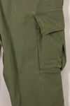 1967 Contract 3rd Model Non Ripstop Jungle Fatigue Pants L-S Used