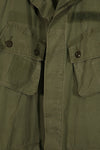 Real 1963-64 1st Model Jungle Fatigue Jacket with patch, used.