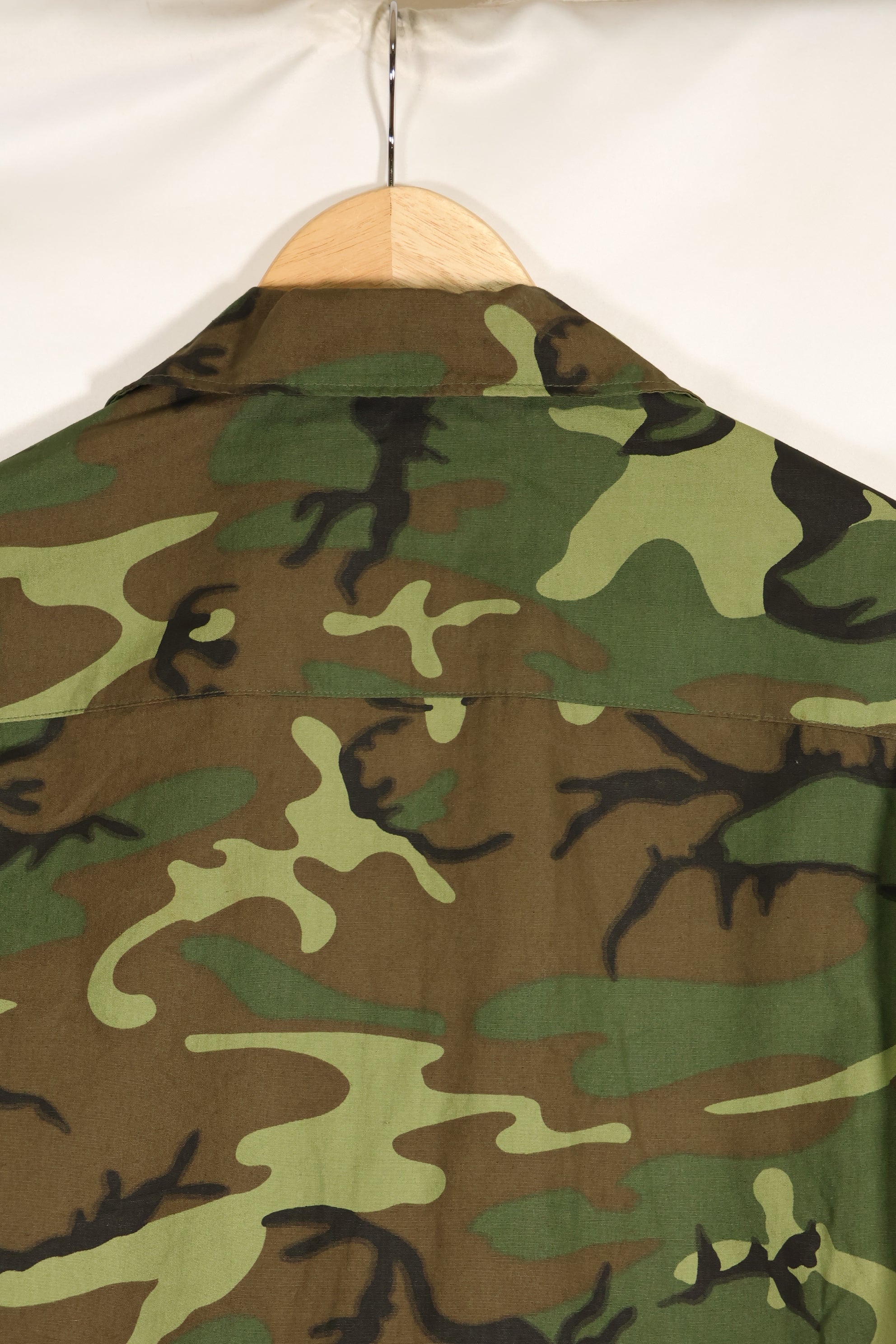 Circa 1966-67 Deadstock S-L Non Ripstop Early Print ERDL Fatigue Jacket