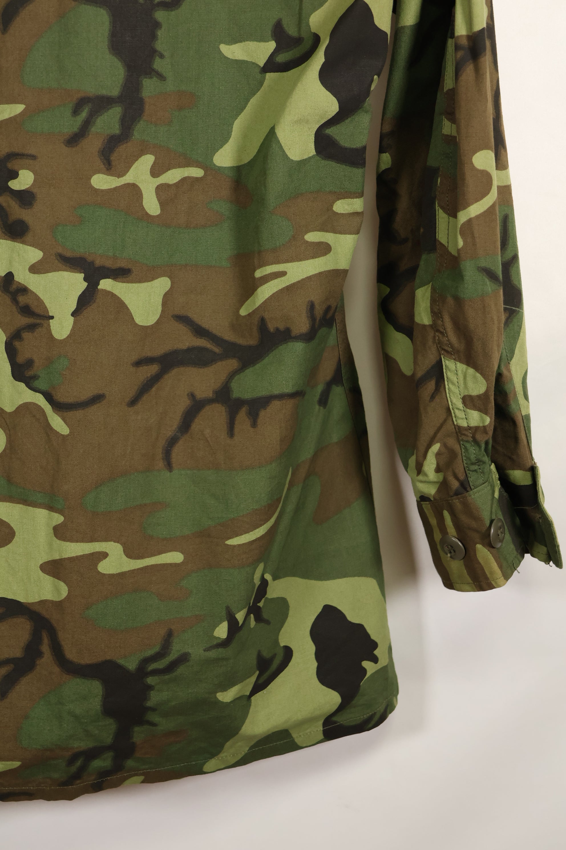 Circa 1966-67 Deadstock S-L Non Ripstop Early Print ERDL Fatigue Jacket