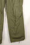 Estimated 1968–69 S-L 4th Model Jungle Fatigue Pants, Used, No Contract Tag