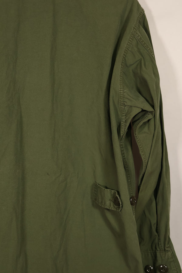 Real 1963-64 1st Model Jungle Fatigue Jacket, stains, holes.