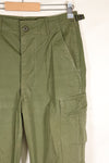 Estimated circa 1967 | S-L | 3rd Model Non-Ripstop Jungle Fatigue Pants | Faded | Used