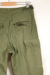 Estimated circa 1967 | S-L | 3rd Model Non-Ripstop Jungle Fatigue Pants | Faded | Used