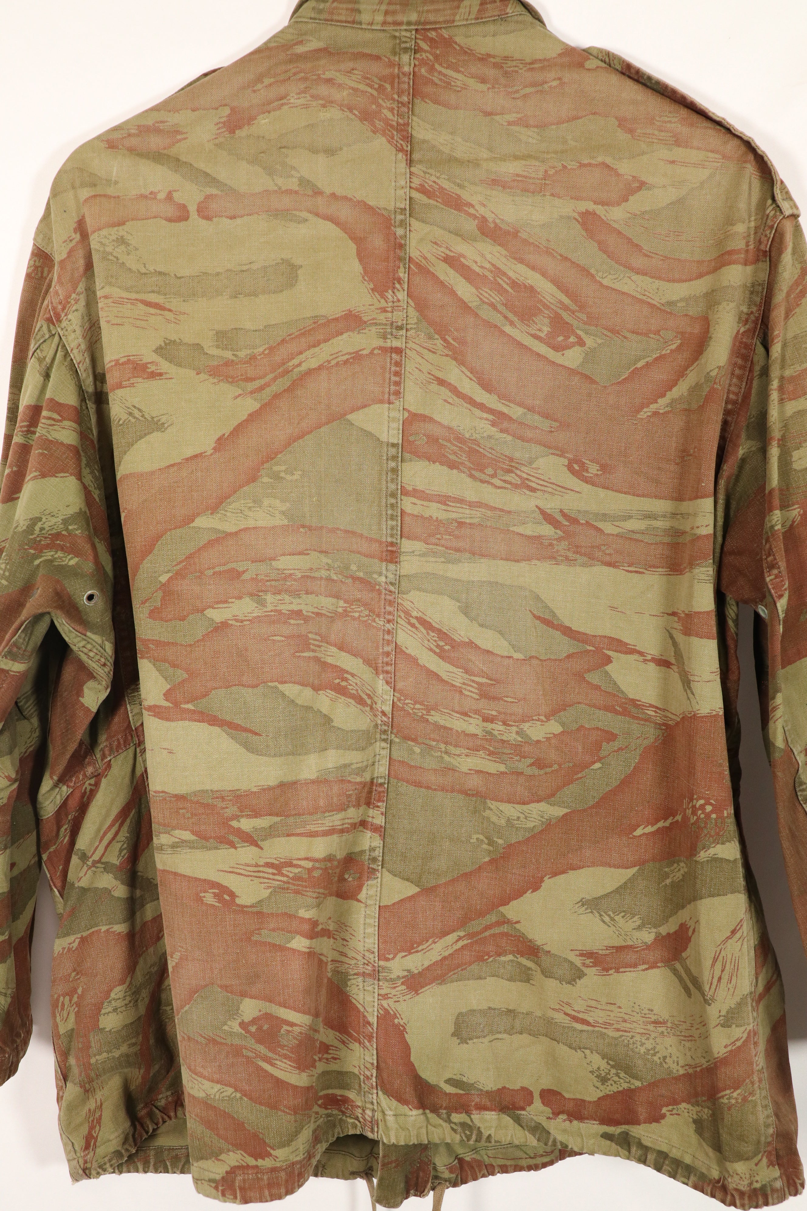 Real 1950's French Army Lizard Camouflage TAP 47/56 Airborne Jacket