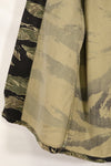 1960s A-M Okinawa Tiger Tiger Stripe Shirt Asian Cut in good used condition