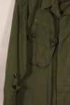 Real 1964 1st Model Jungle Fatigue Jacket, scratches, holes, poor condition.