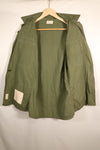 1963 Contract, S-R, U.S. Air Force, Officer, 1st Model Jungle Fatigue Jacket, Modified, Used