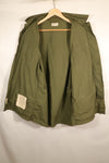 1963 Contract, M-R, USMC, 1st Model Jungle Fatigue Jacket, Almost Unused, Used