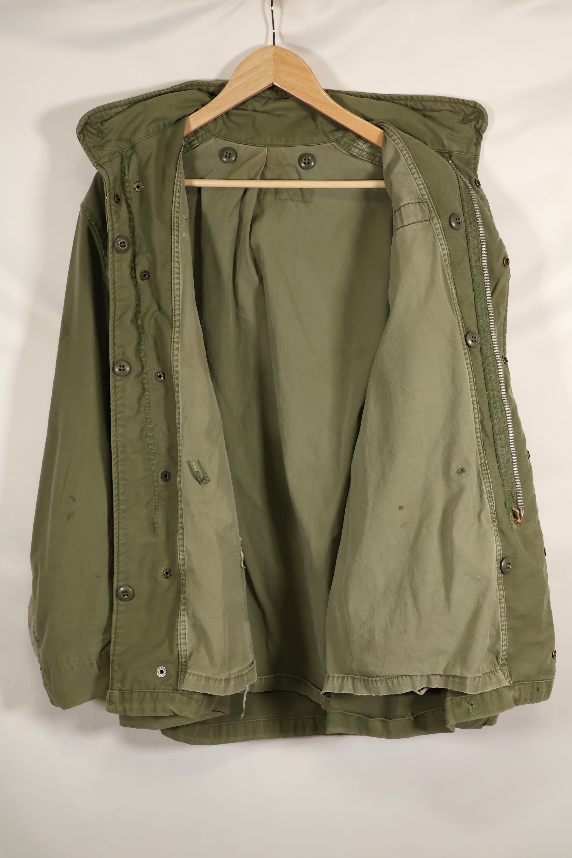 Actual 1st Model M65 Field Jacket, size tag missing, used