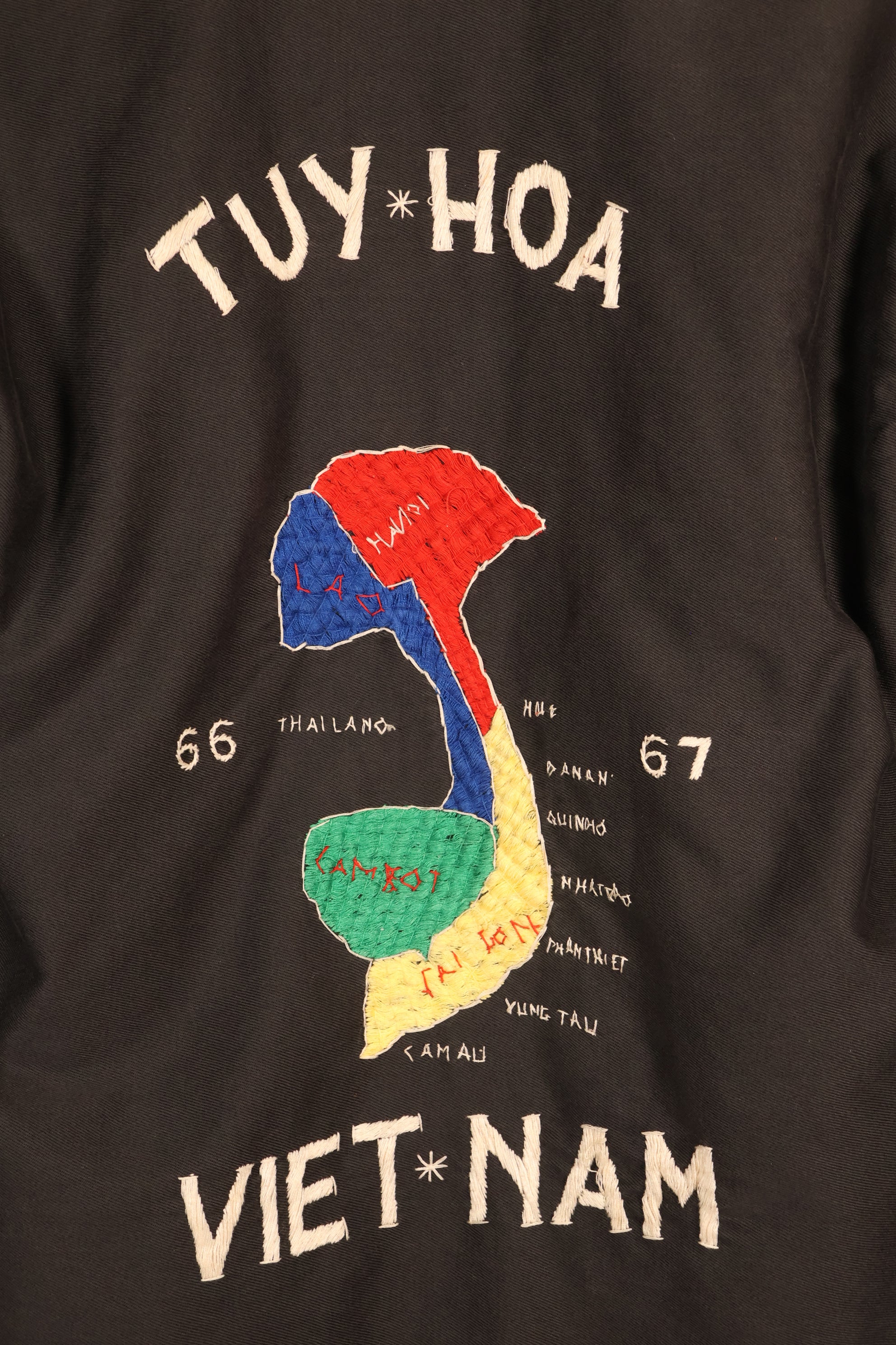 1966–67: Vietnam War, Tour Jacket, Vietnam jacket, Tuy Hoa, Souvenirs for U.S. Soldiers