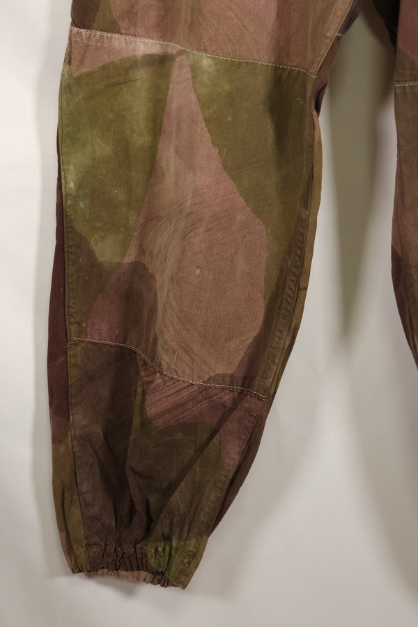 Real British Army SAS Trousers WINDPROOF Camouflage Pants Modified Pants Indochina War Used