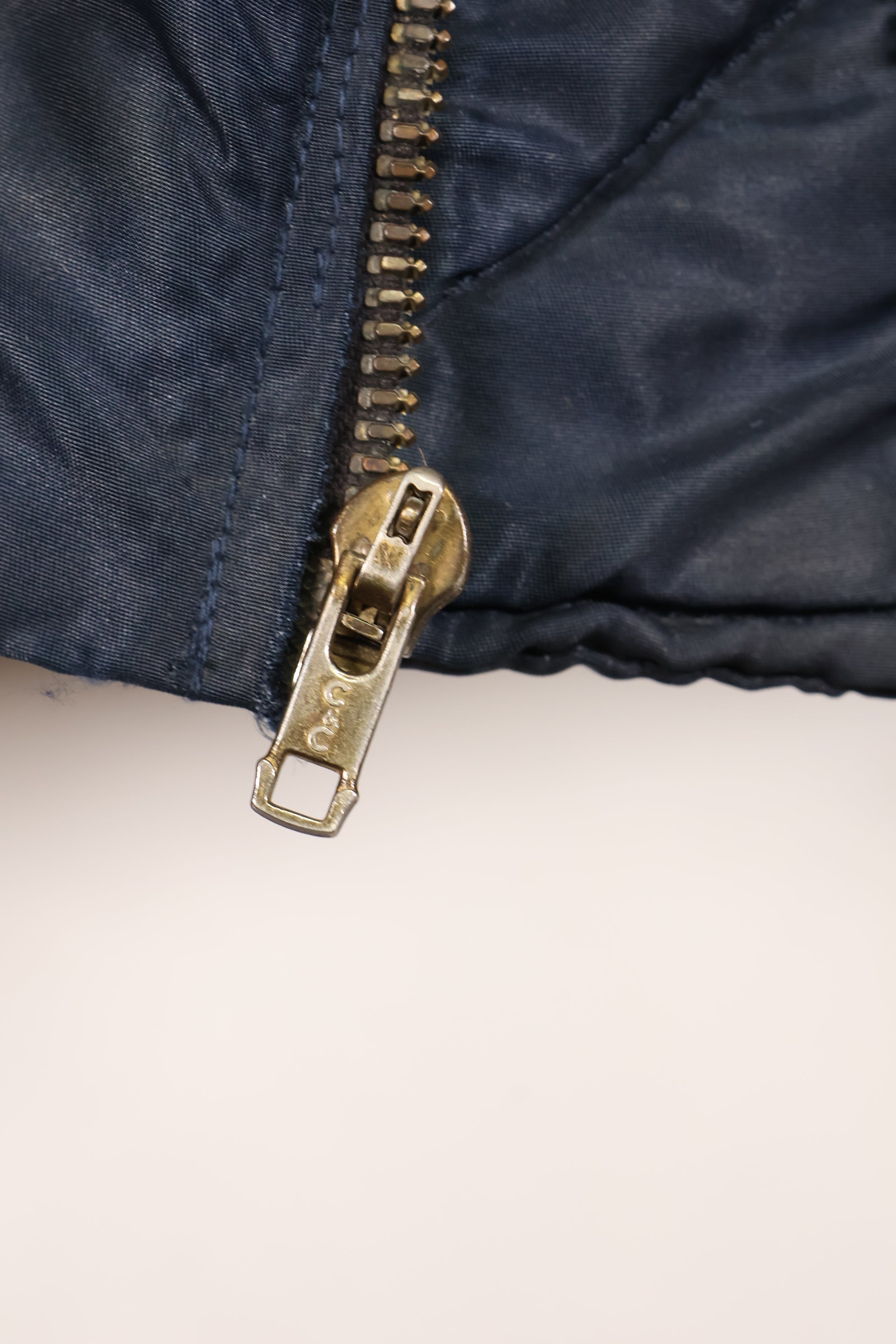 1950s, Size 42, U.S. Air Force B-15C Flight Jacket, Zipper Replaced, Used