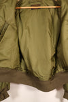 Late 1940s–Early 1950s, U.S. Air Force, B-15C Flight Jacket, Rare Green Version, Used