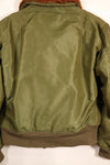 Late 1940s–Early 1950s, U.S. Air Force, B-15C Flight Jacket, Rare Green Version, Used