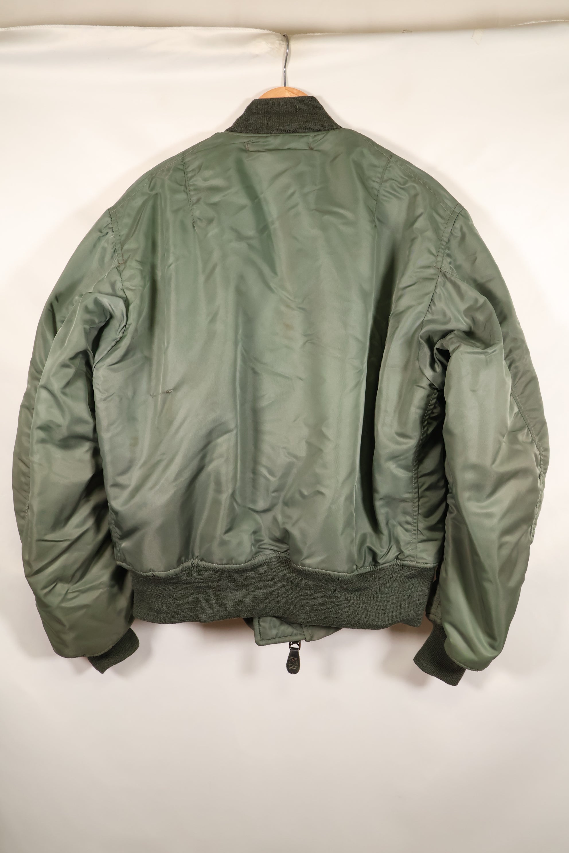 1950s LARGE U.S. Air Force Early Model MA-1 Flight Jacket, Intermediate, Used