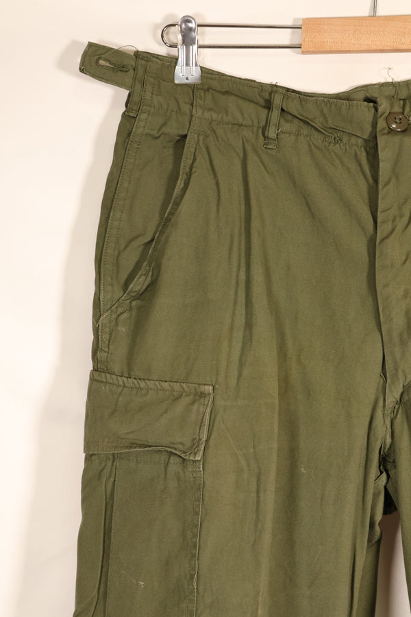 Estimated 1965 Contract, M-R, 2nd Model Jungle Fatigue Pants, Good Condition, Used