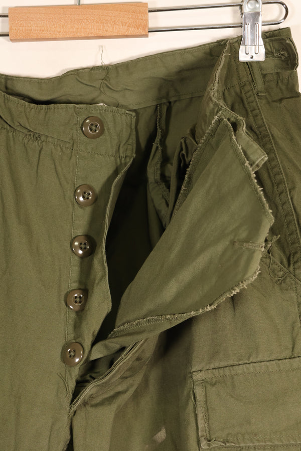 Estimated 1965 Contract, M-R, 2nd Model Jungle Fatigue Pants, Good Condition, Used