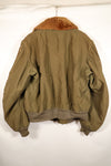 1940s, Size 42, WWII, U.S. Army Air Forces, B-15 Flight Jacket, Calendar-finished fabric, Used