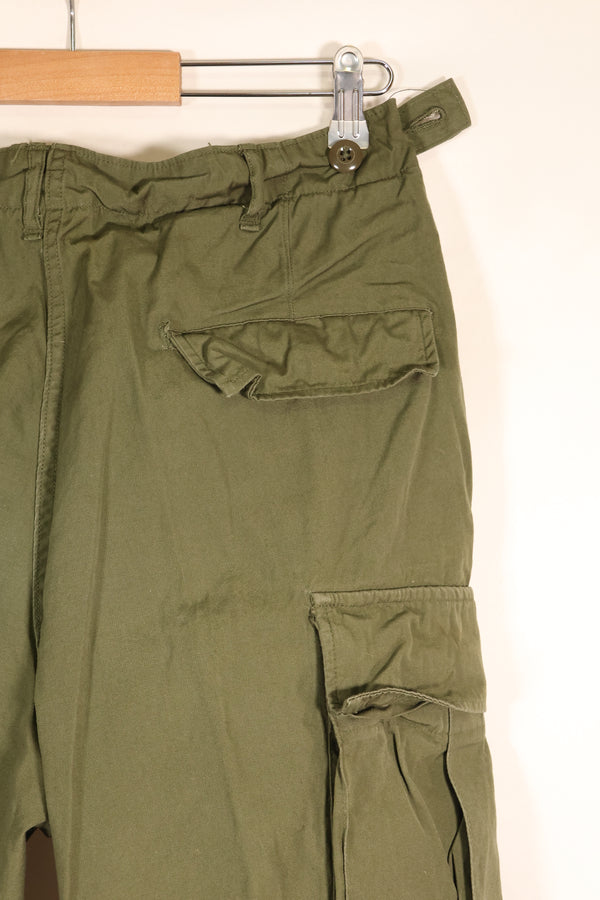 Estimated 1965 Contract, M-R, 2nd Model Jungle Fatigue Pants, Good Condition, Used