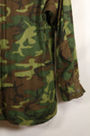 1970 Contract Deadstock X-L-R ERDL Green Leaf Camouflage Jungle Fatigue Jacket