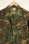 Actual 1969 M-S Ripstop ERDL Fatigue Jacket Brown Leaf Used